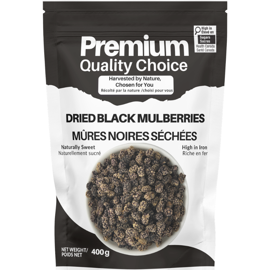 Dried Black Mulberries