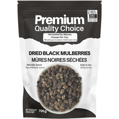 Dried Black Mulberries