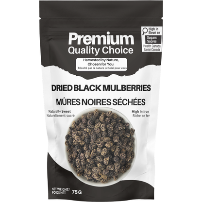 Dried Black Mulberries